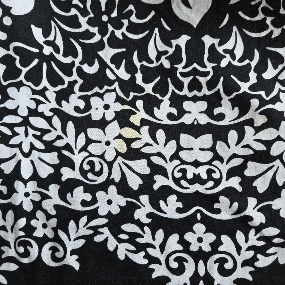 Donna Morgan Black and White Floral Dress - Picture 10 of 12